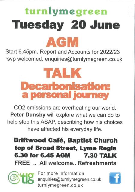 Turn Lyme Green AGM